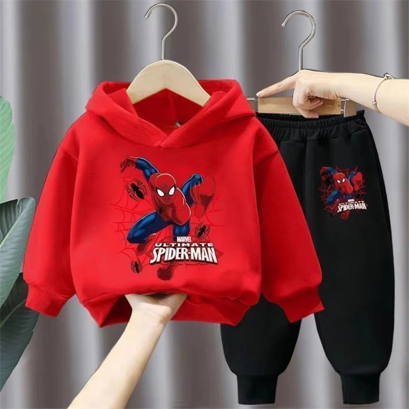 Disney Spiderman Boys' Hoodie & Sweatpants Set