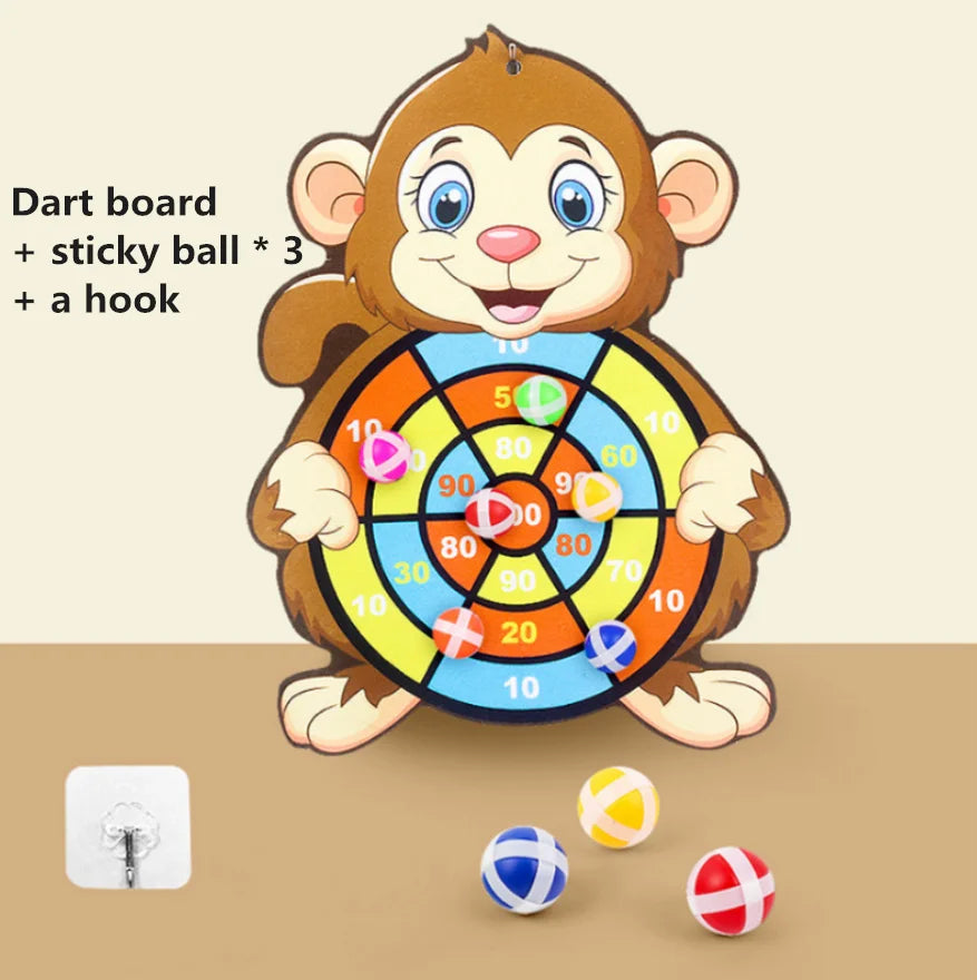 Cartoon Animal Sticky Dart Board