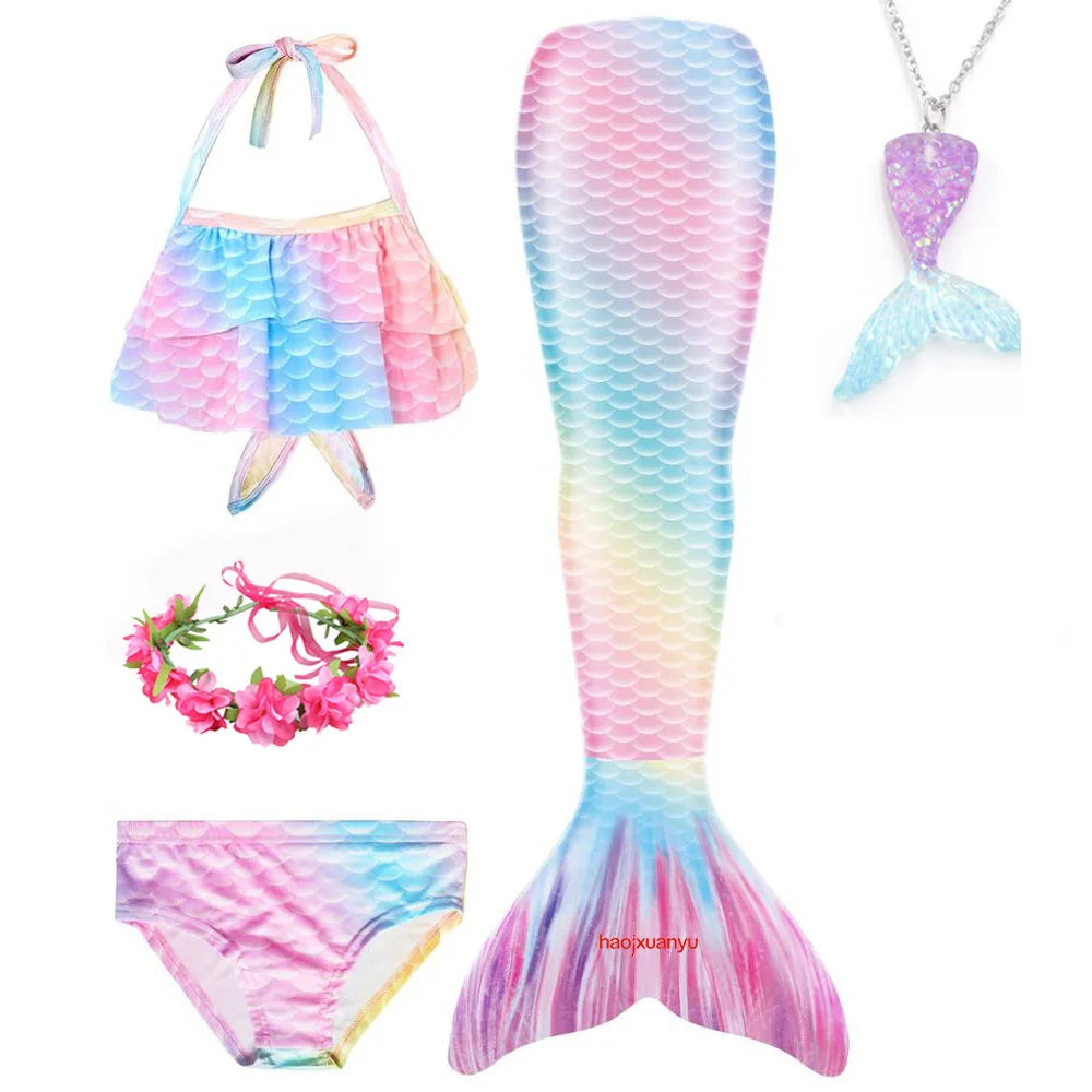 Mermaid Swim Costume with Tail