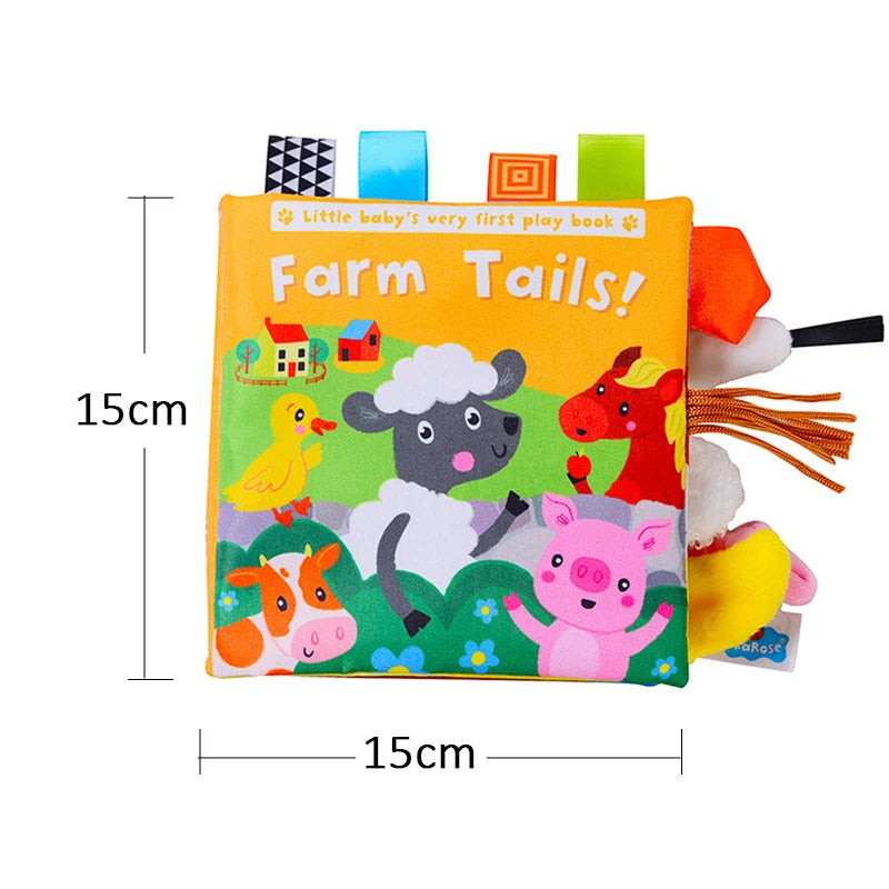 Baby Jungle Cloth Book