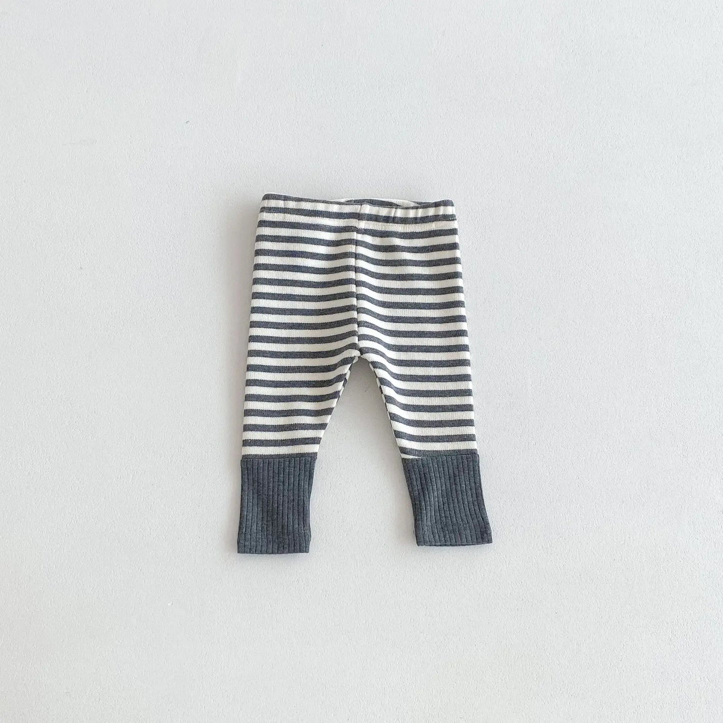 Newborn Striped Autumn Colored Bottoms