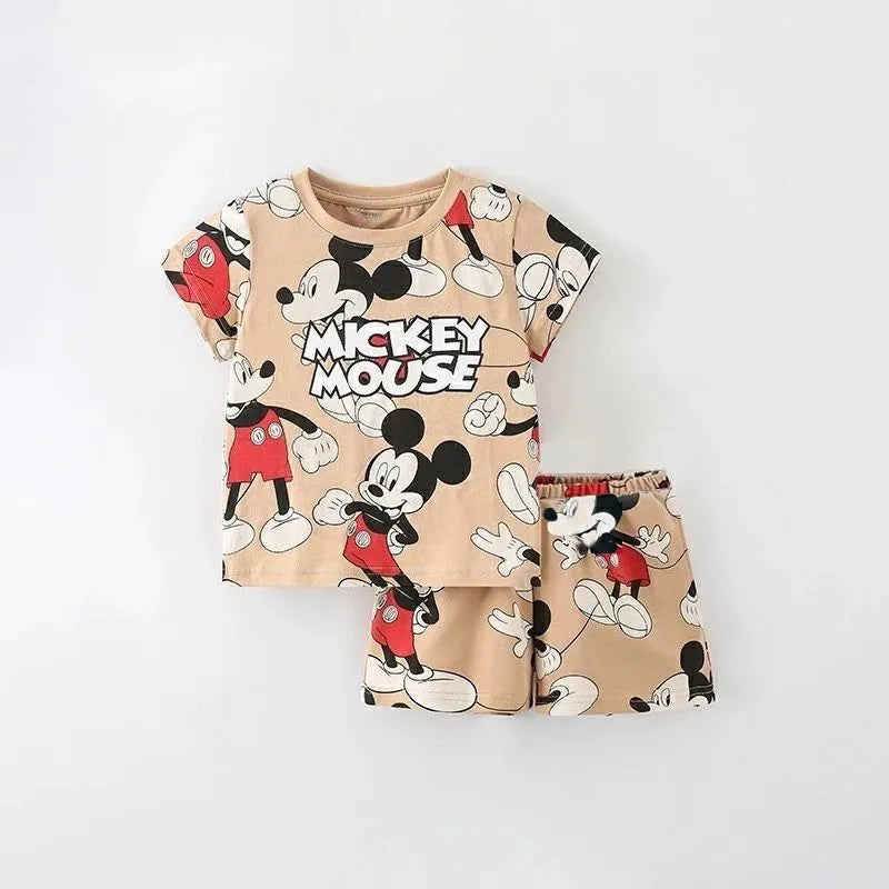 Disney Mickey Mouse T-Shirt Pajama Set