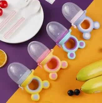 Fresh Fruit Silicone Baby Nibbler Feeder