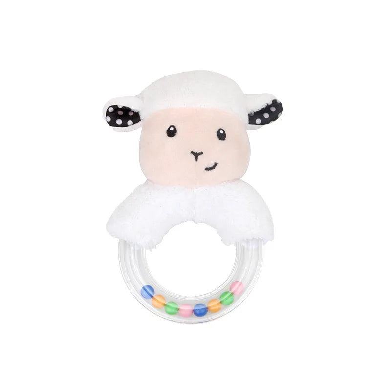 Plush Animal Hanging Rattle