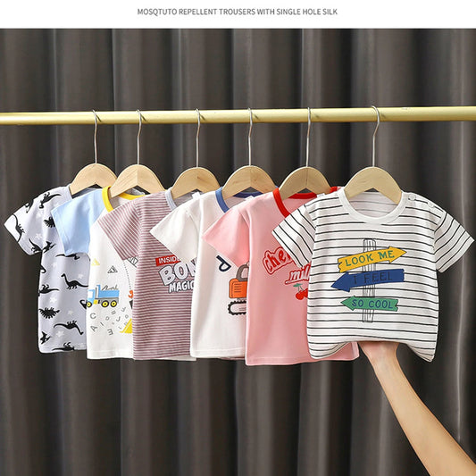 9M-24M Cartoon Cotton Tee