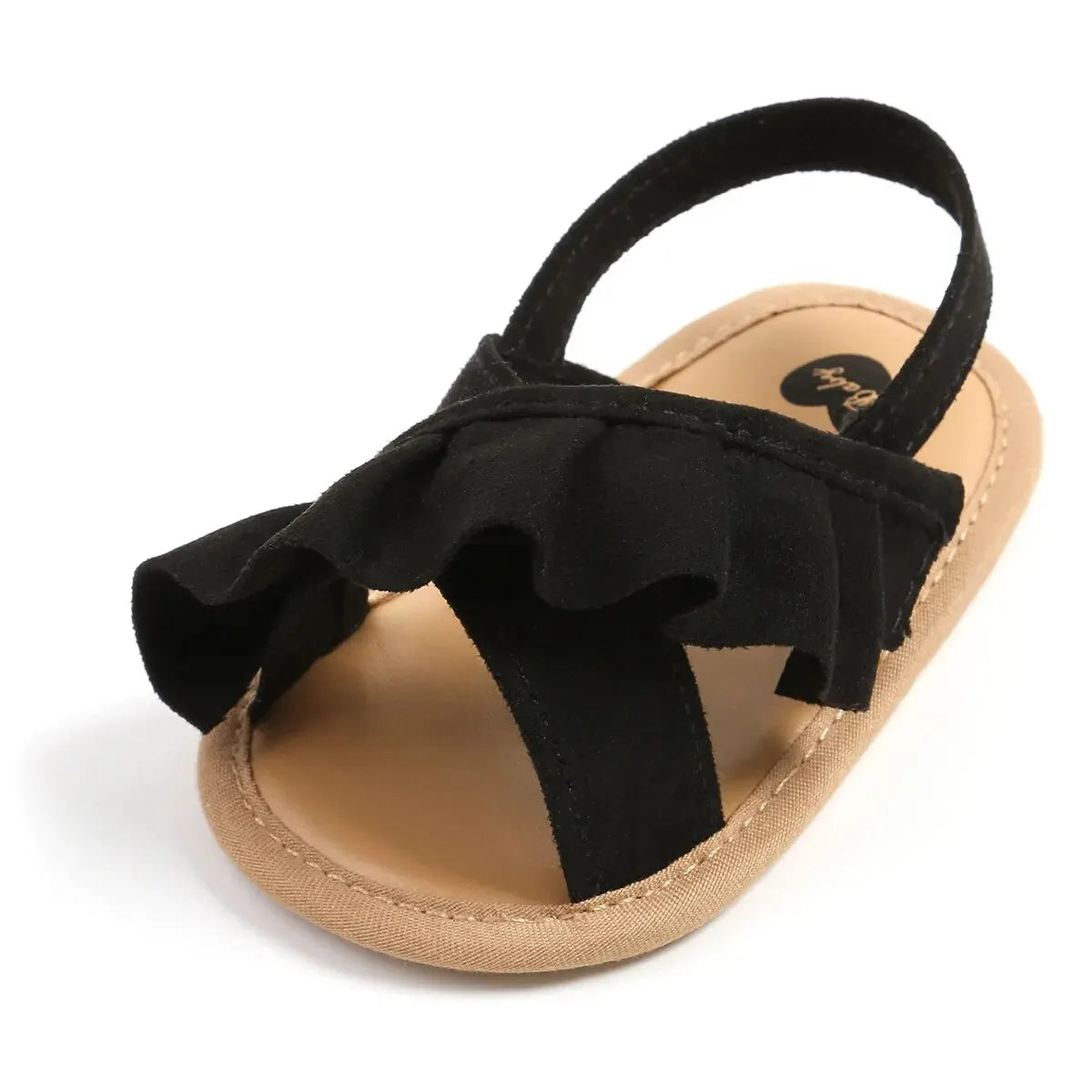 0-18M Girls' Open Toe Ruffle Summer Sandals