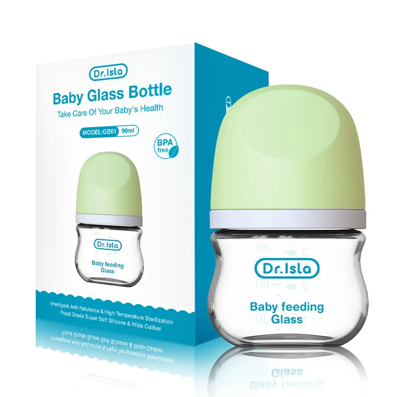 Dr. Isla Anti-Choke Glass Baby Bottle