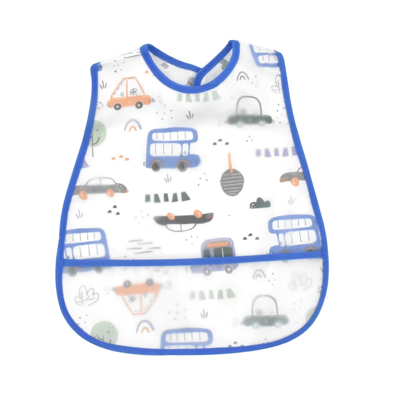 Waterproof Toddler Bib with Pocket