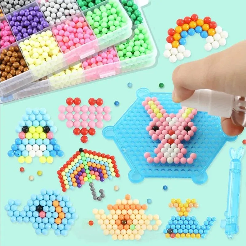 DIY Magic Beads 10 Colors 1000 Piece Set