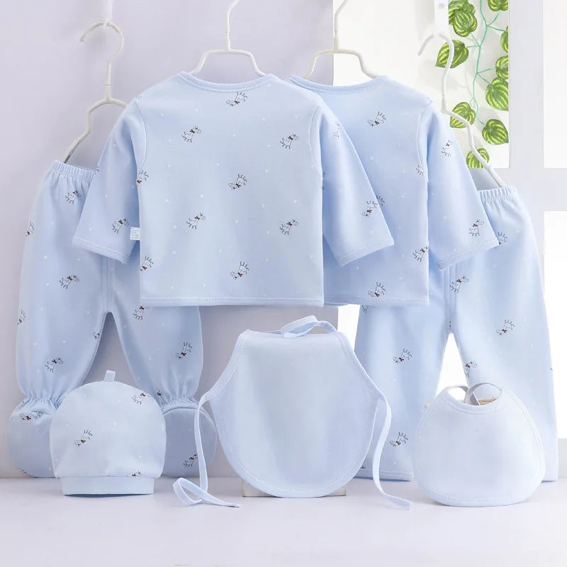 7 Piece Newborn Matching Gift Set