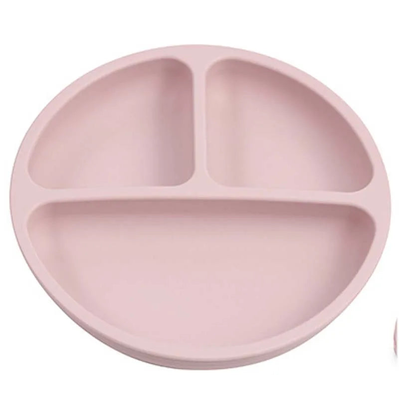 Baby Safe Silicone Dining Plate with Suction – Animal Shaped Bowl