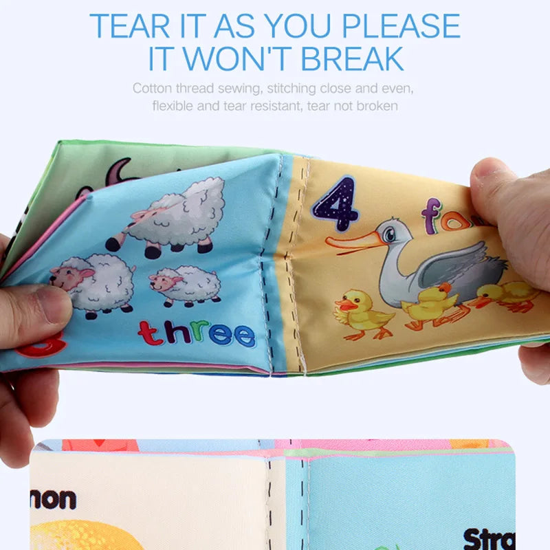 Baby Cloth Alphabet Book Toy