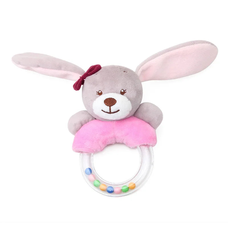 Plush Animal Hanging Rattle