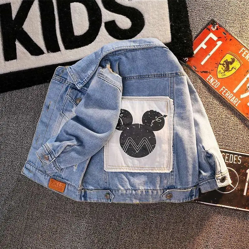 Mickey Mouse Denim Jean Jacket 2T-7T