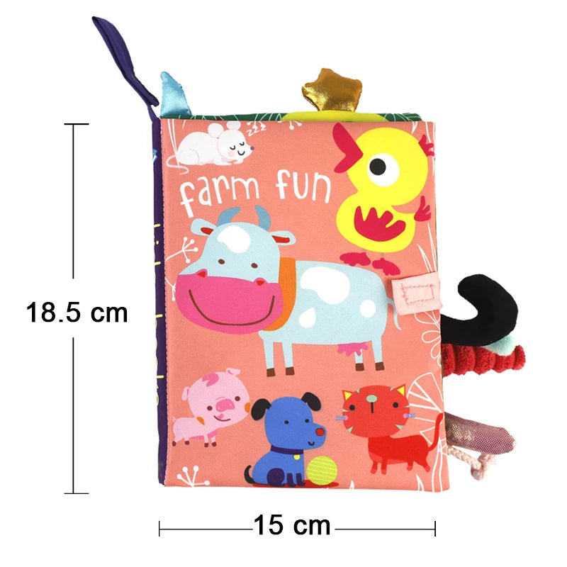 Baby Jungle Cloth Book