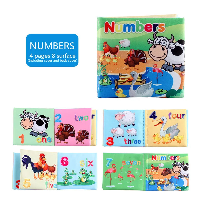 Baby Cloth Alphabet Book Toy