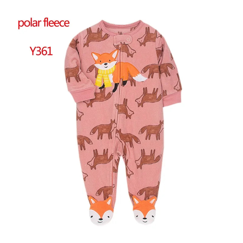 Animal Print Baby Sleeper