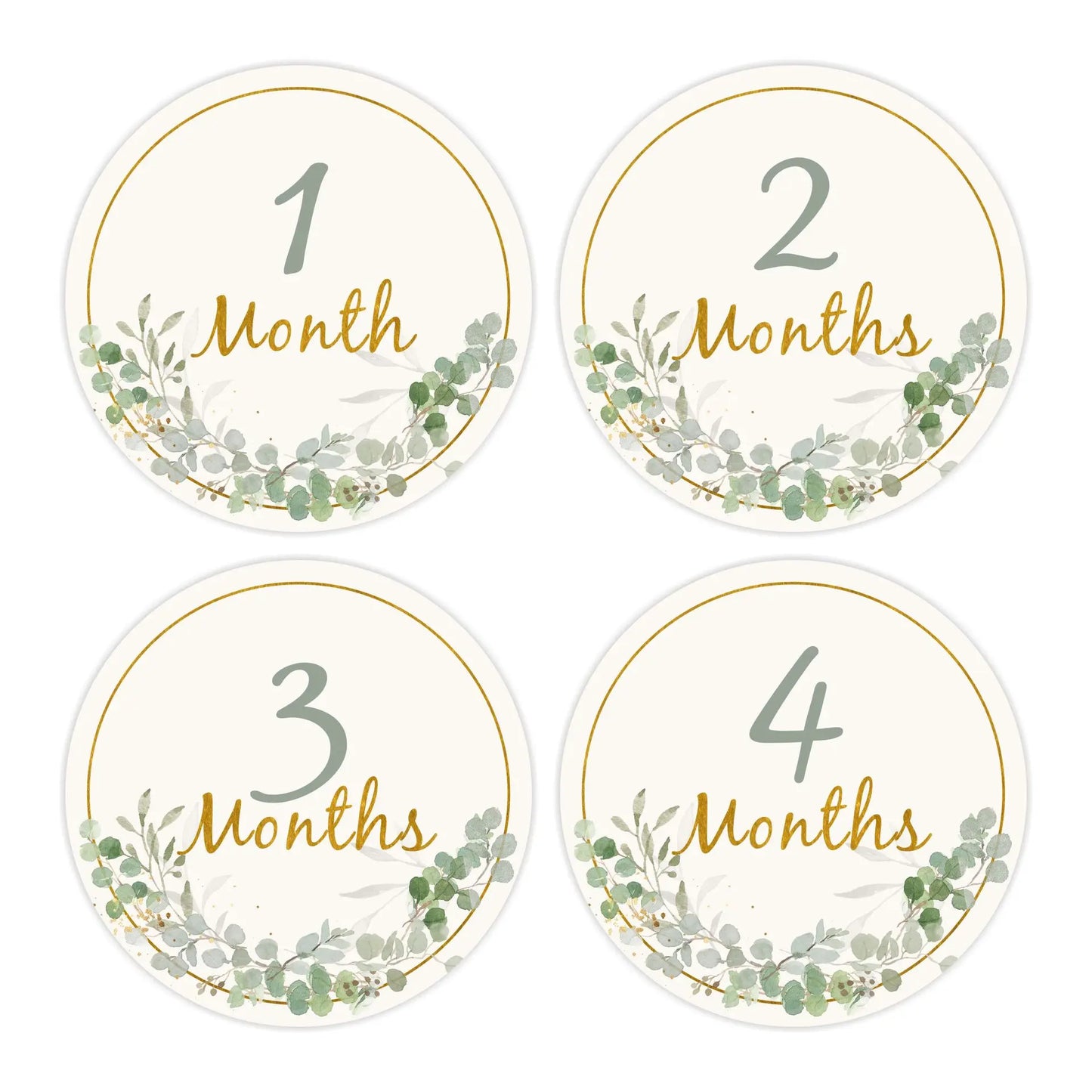 12PCS Baby Milestone Props