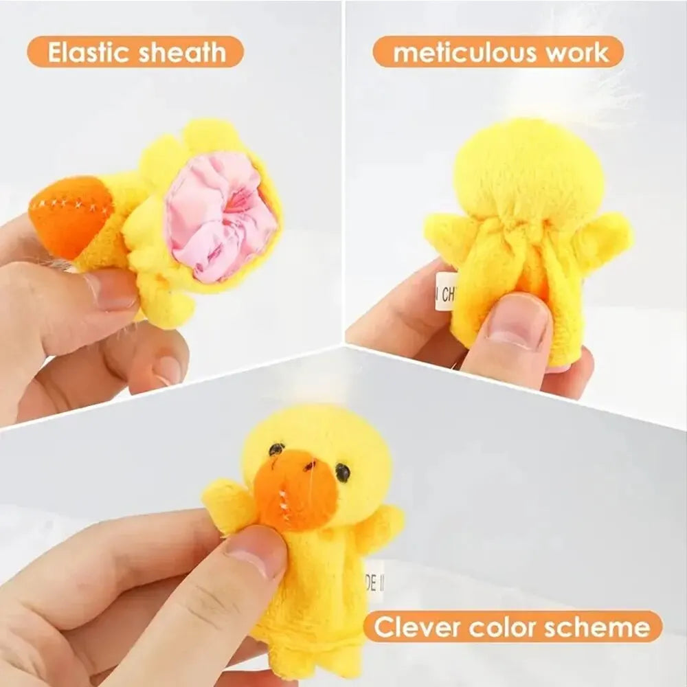 10 Pcs Cartoon Finger Puppets