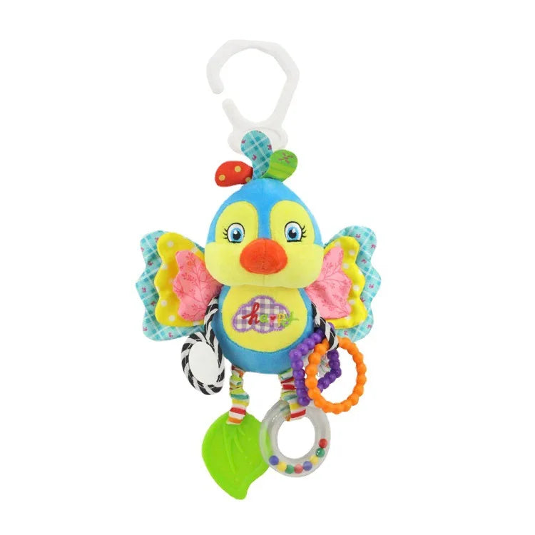 Plush Hanging Stuffed Animal Baby Rattle