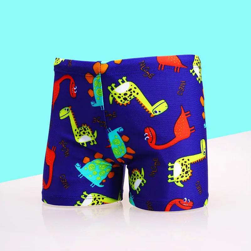 Boys' Dinosaur Shark Aqua Swim Shorts