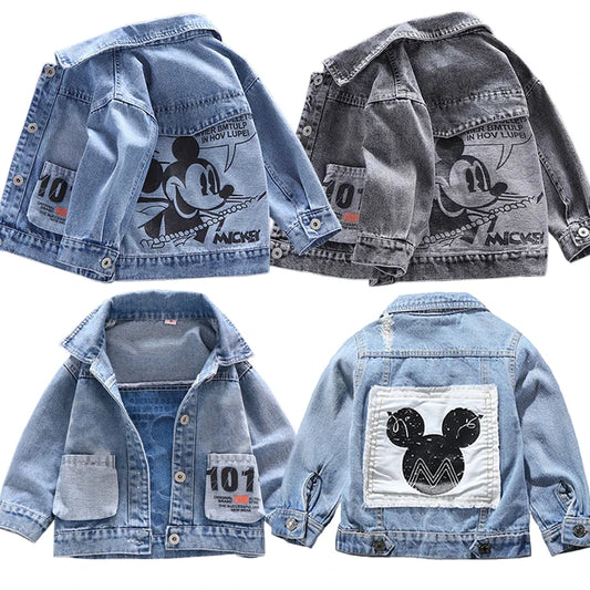 Mickey Mouse Denim Jean Jacket 2T-7T