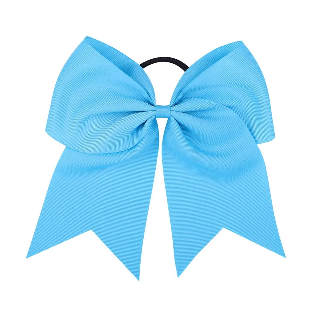 8-Inch Large Cheer Bow Hair Tie