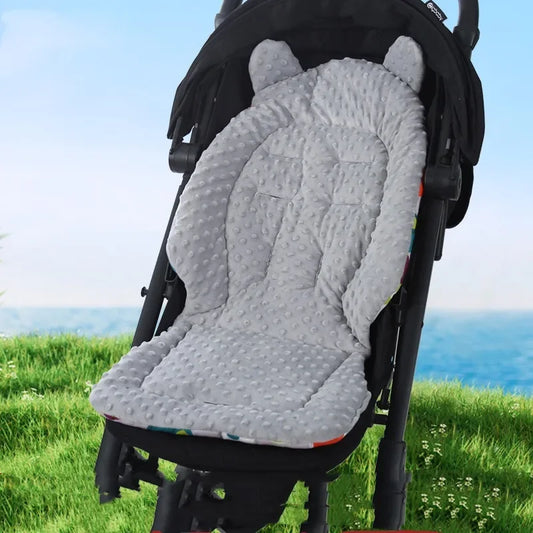 Baby Stroller Seat Cushion – Soft Cotton Double-Sided Pad for Comfort & Warmth 👶🍼