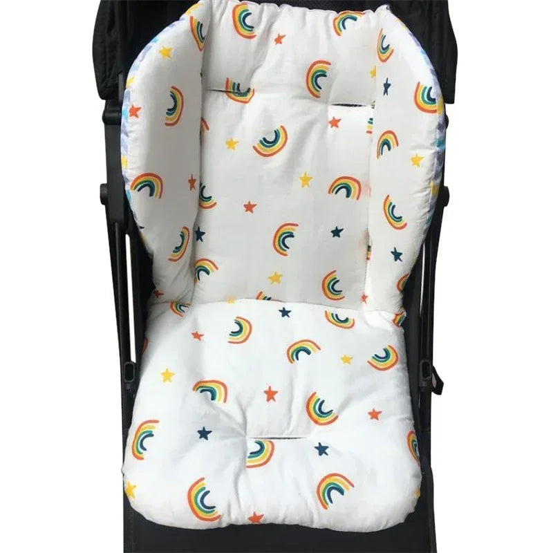 Baby Stroller Seat Mat – Soft Cotton Cushion Pad for Newborn Comfort & Support 👶🍼