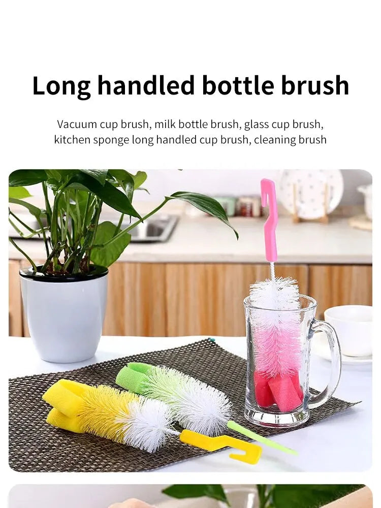 Baby Bottle Cleaning Brush with Sponge