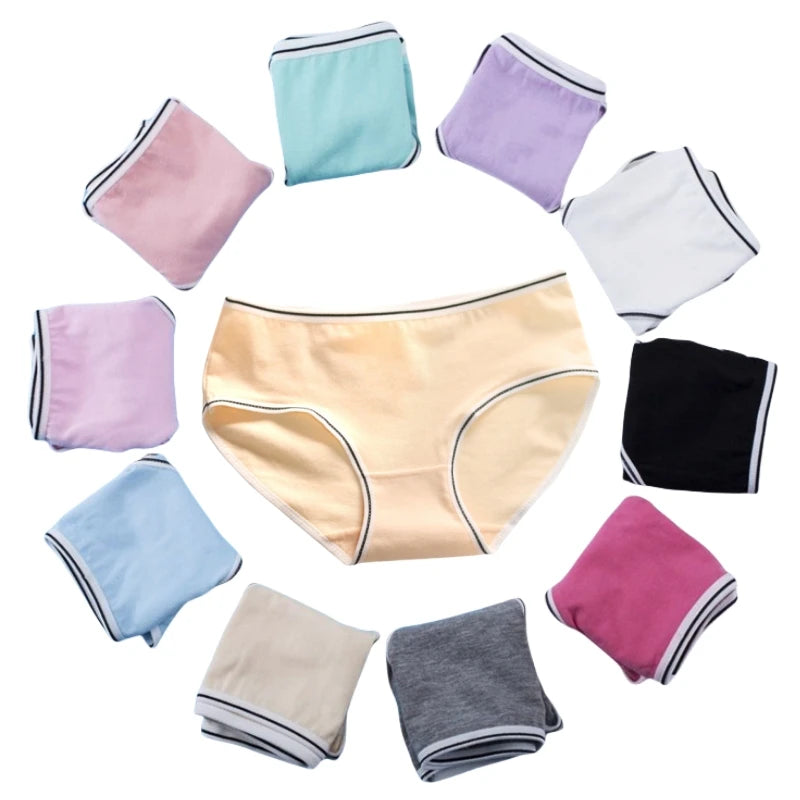 10-Piece Set Girls Cotton Underwear