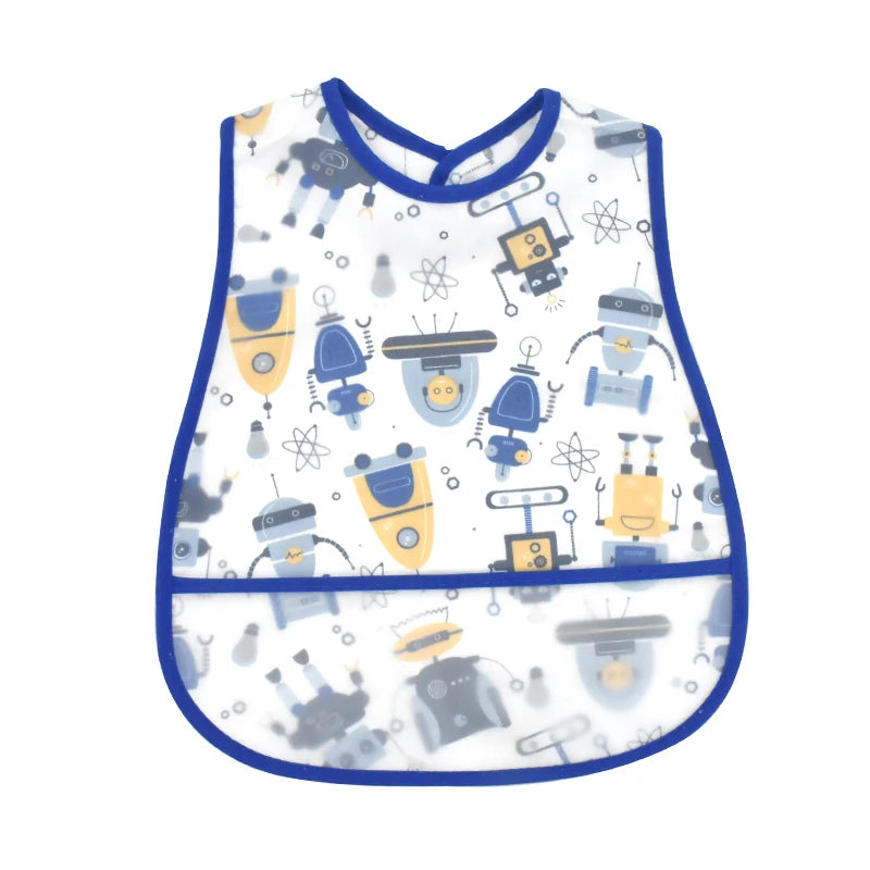 Waterproof Toddler Bib with Pocket