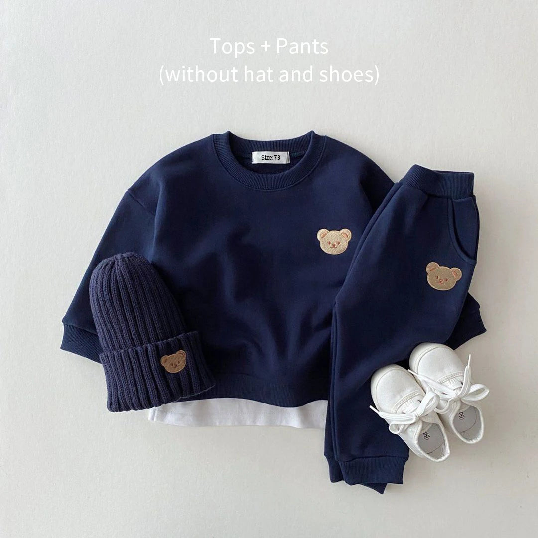 Teddy Bear Sweater and Sweatpants Set 9M-4T