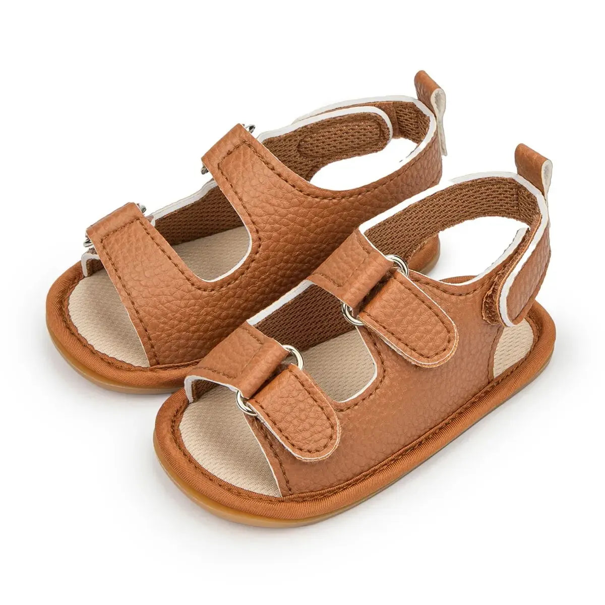 Leather Flat Open Toe Summer Sandals