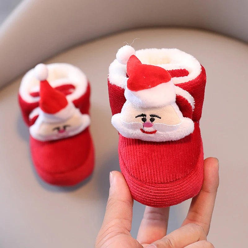 Infants Winter Teddy Bear Baby Booties