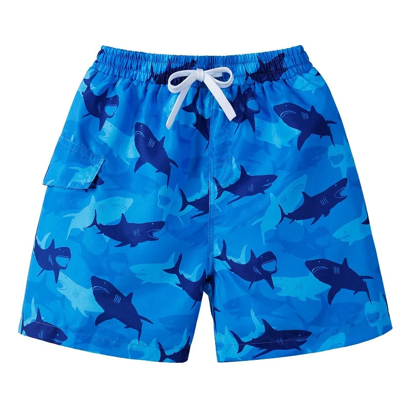 Boys' Aqua Swim Trunks