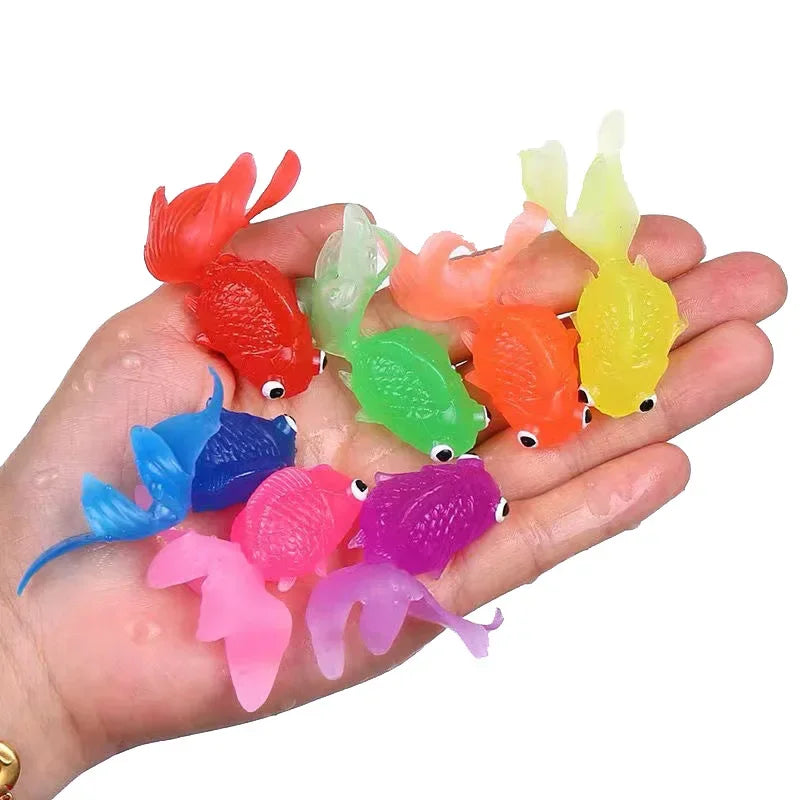 10ct Rubber Sea Animals Bath Toys