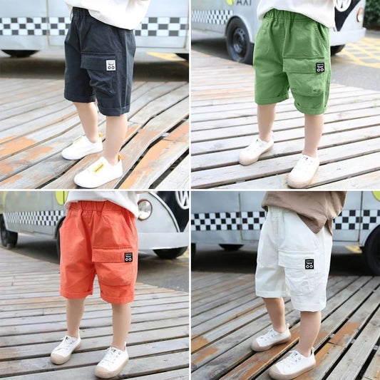 2T-12Y Boys Cargo Summer Shorts