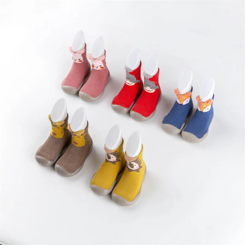 Baby and Toddler Fall Solid Colored Booties