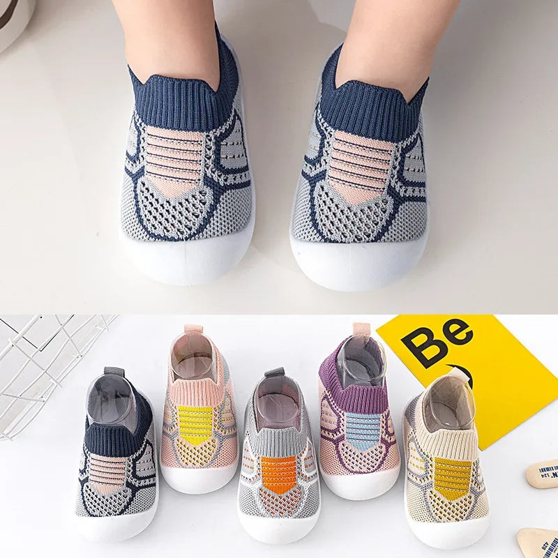 0-4Y Mesh Soft Breathable Slip-On Shoes