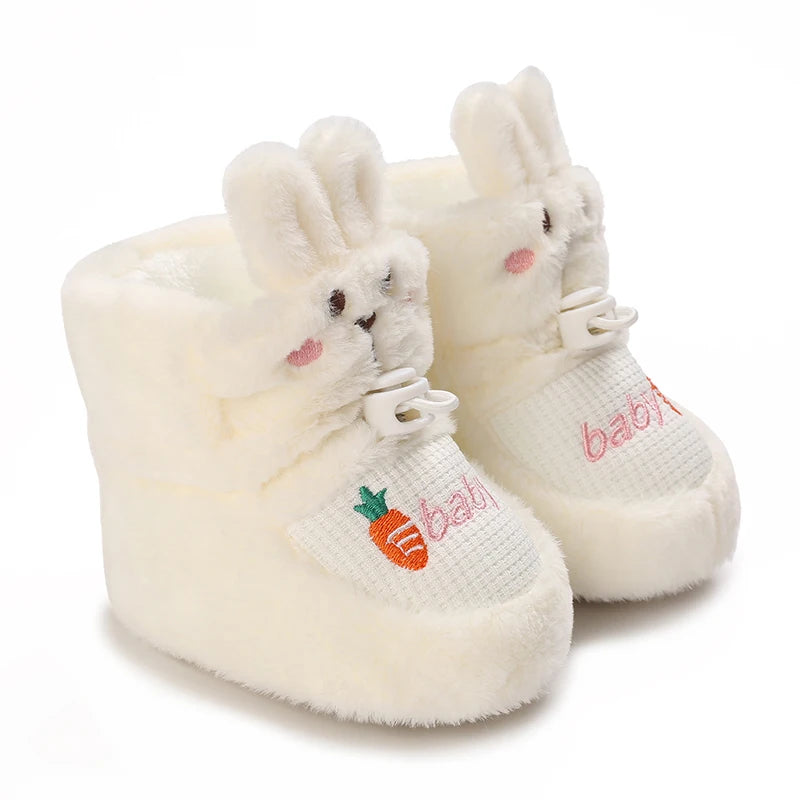 Infants Winter Teddy Bear Baby Booties