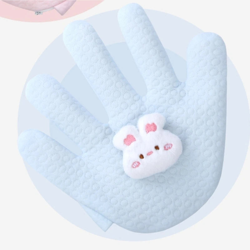 Cartoon Anti-Startle Hand Pacify Toy – Newborn Soothing Hand Pillow