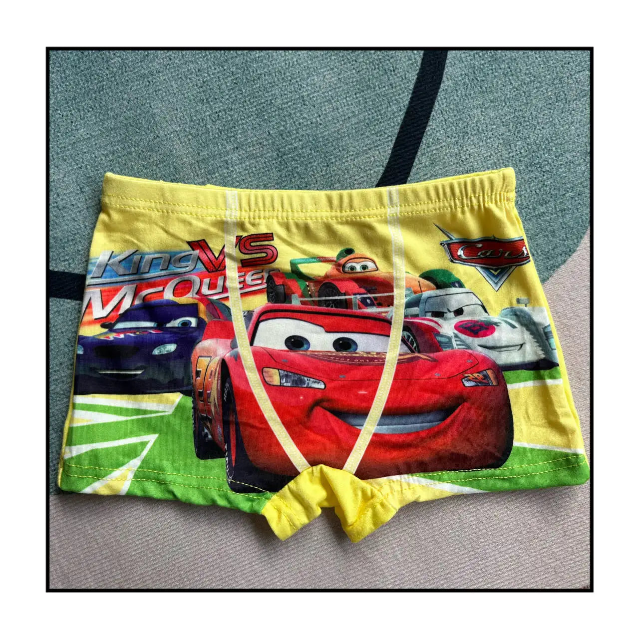 2-Piece Disney Cars Lightning McQueen Boys Boxer Briefs