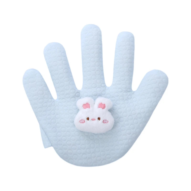 Cartoon Anti-Startle Hand Pacify Toy – Newborn Soothing Hand Pillow