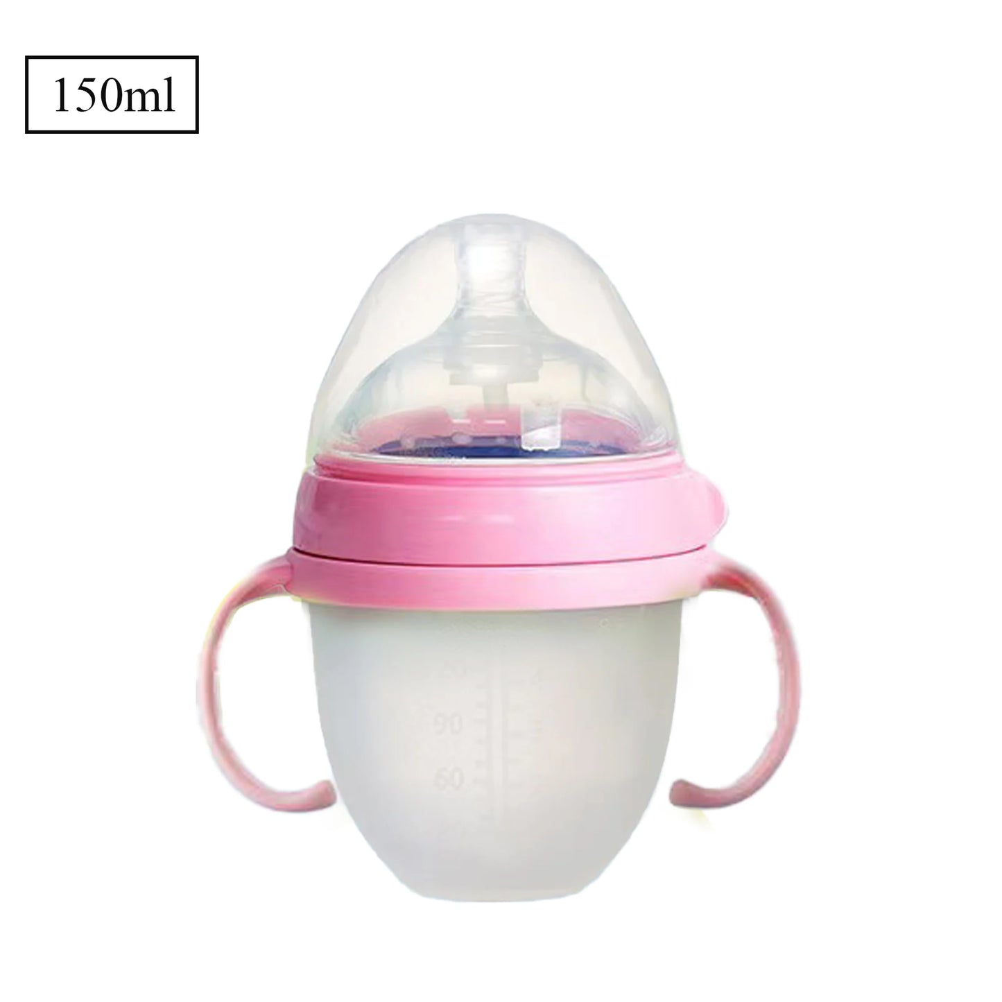 Baby Bottle with Silicone Handle 150ml 240ml