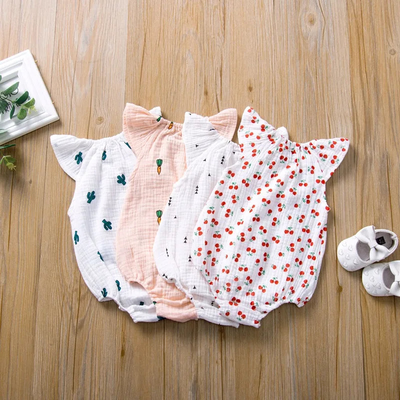 Girls Spring/Summer Romper 0M-18M