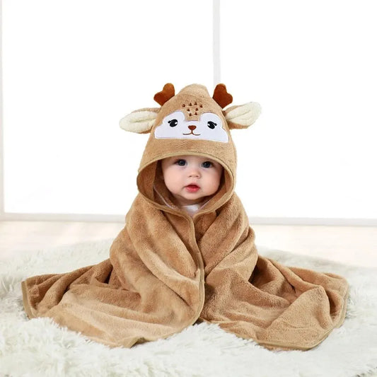 Animal Hooded Bath Towel