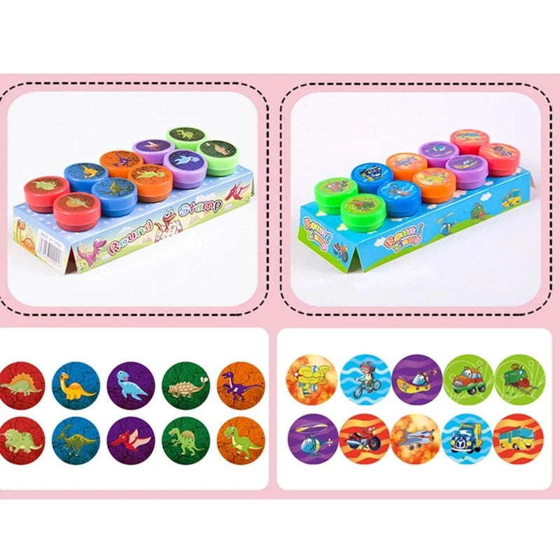 10pcs Assorted Stamps