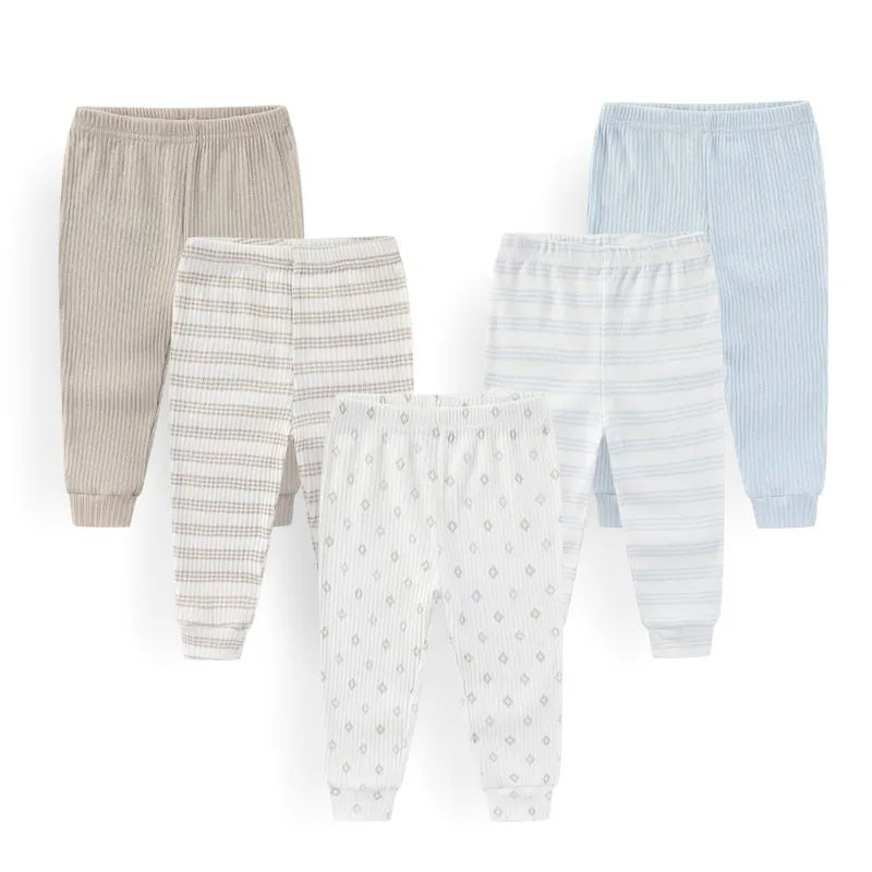 4 Piece and 5 Piece Packs Newborn Pants 0-12M