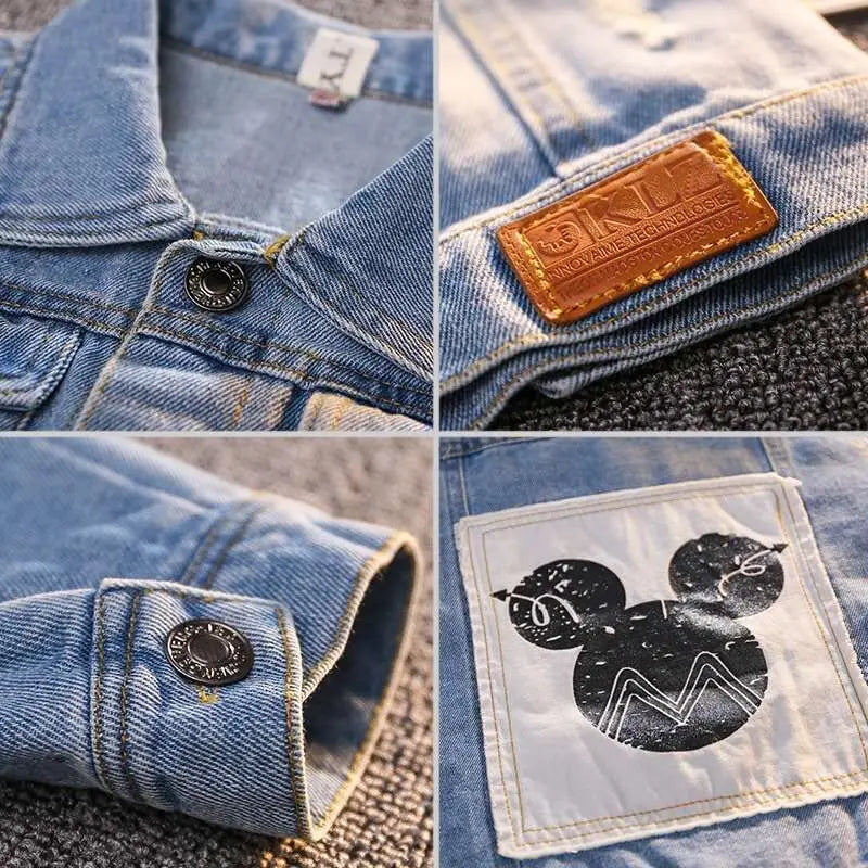 Mickey Mouse Denim Jean Jacket 2T-7T